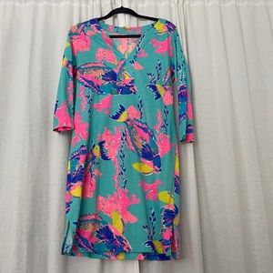 Lilly Pulitzer Long-Sleeve Shift Dress
